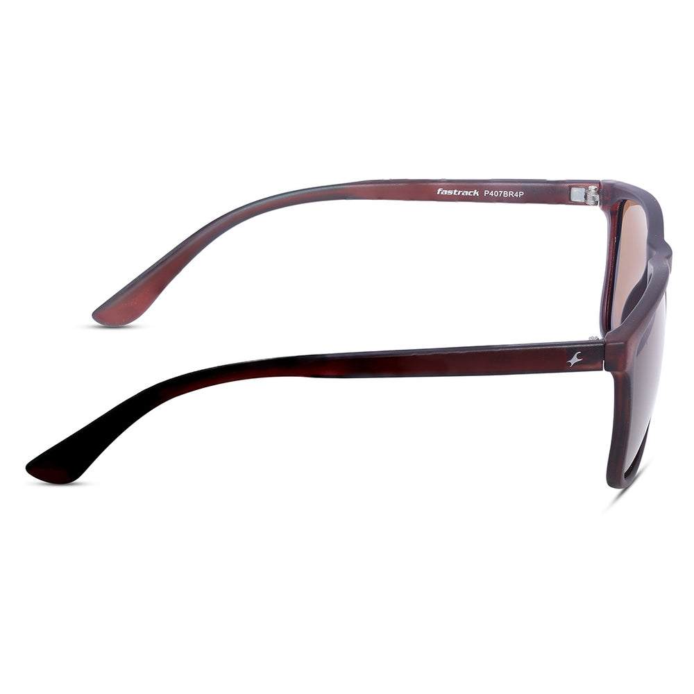 Brown Square Men Sunglasses