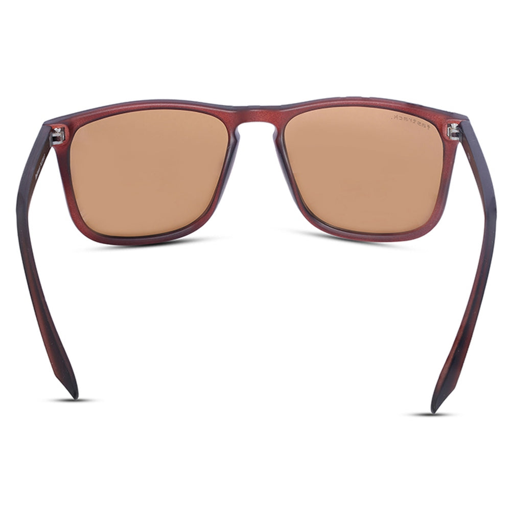 Brown Square Men Sunglasses