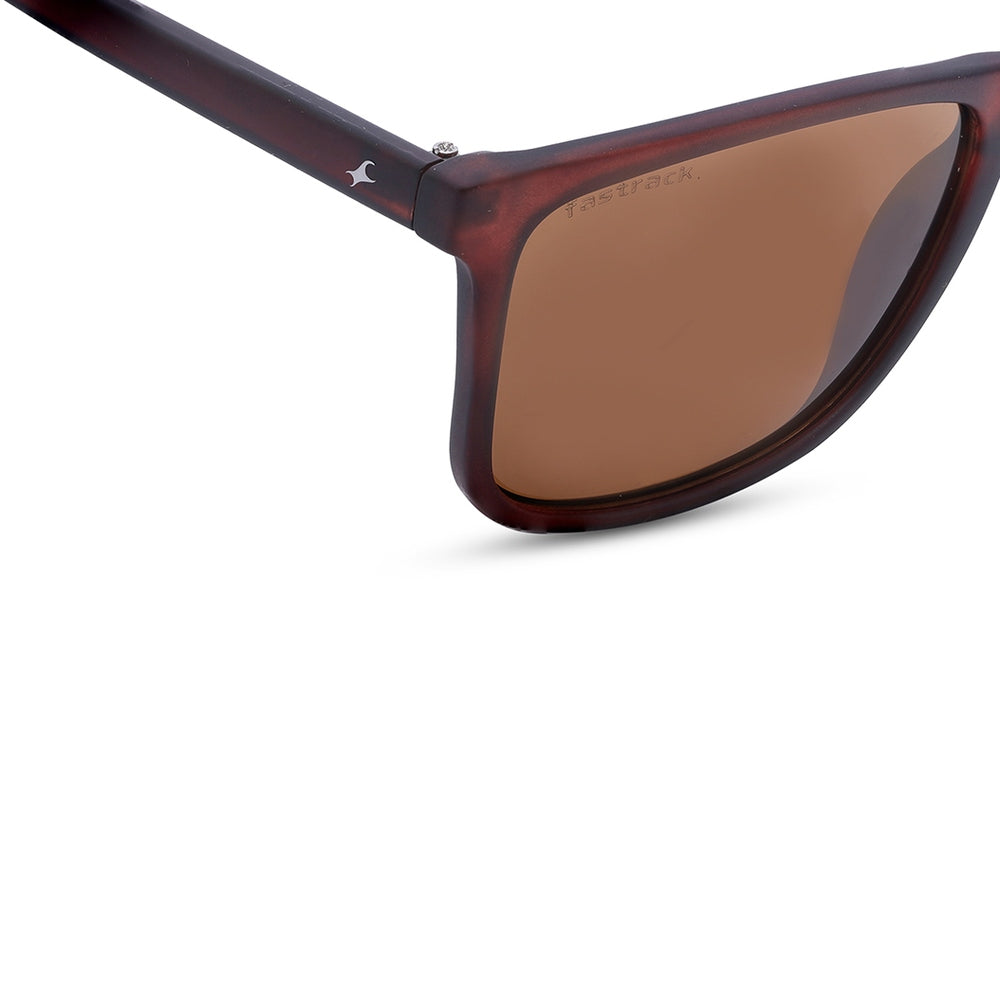 Brown Square Men Sunglasses