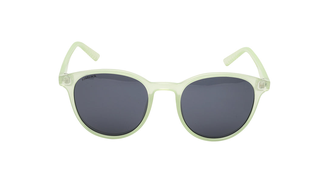 Black Round Rimmed Sunglasses (P469BK4V)