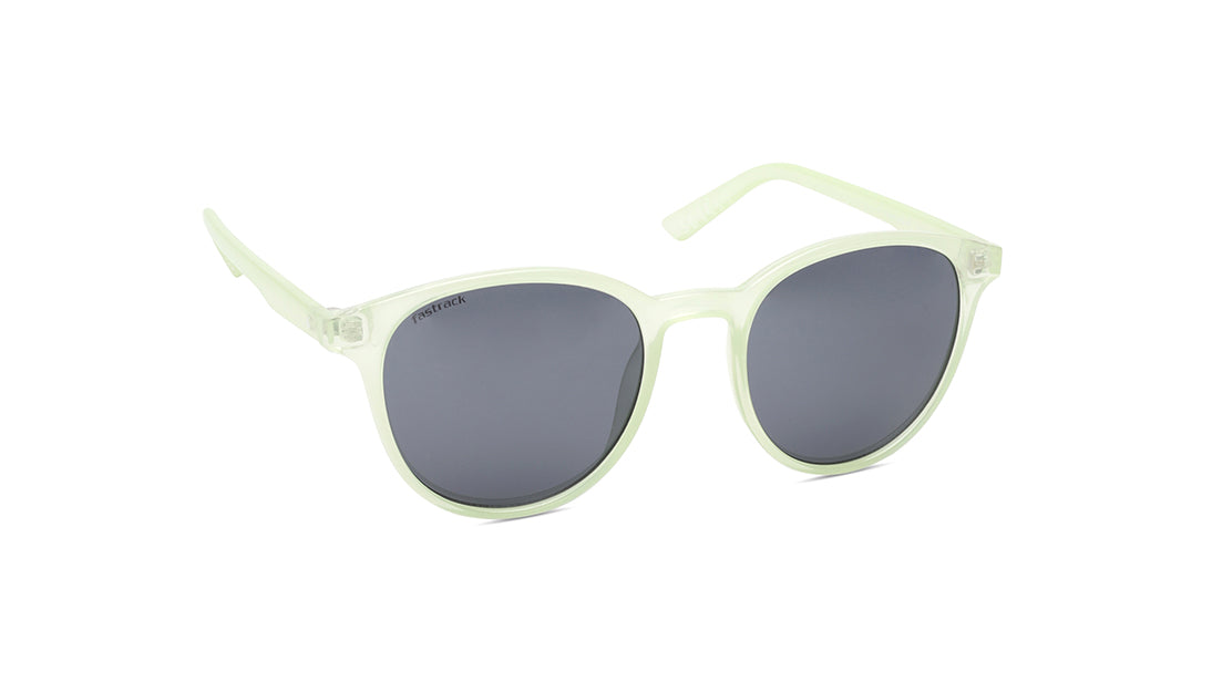 Black Round Rimmed Sunglasses (P469BK4V)