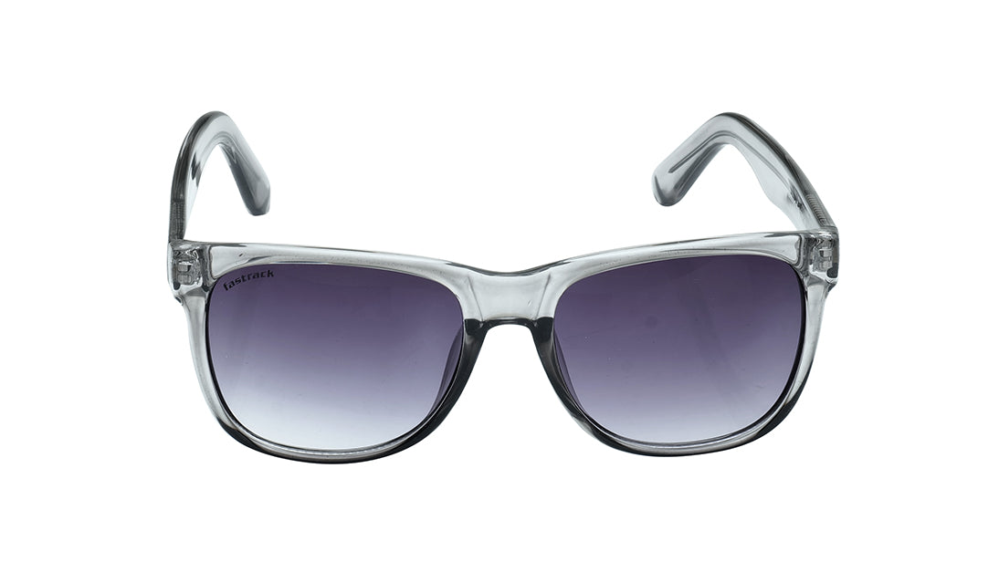 Grey Rectangle Rimmed Sunglasses(P475GY1V)