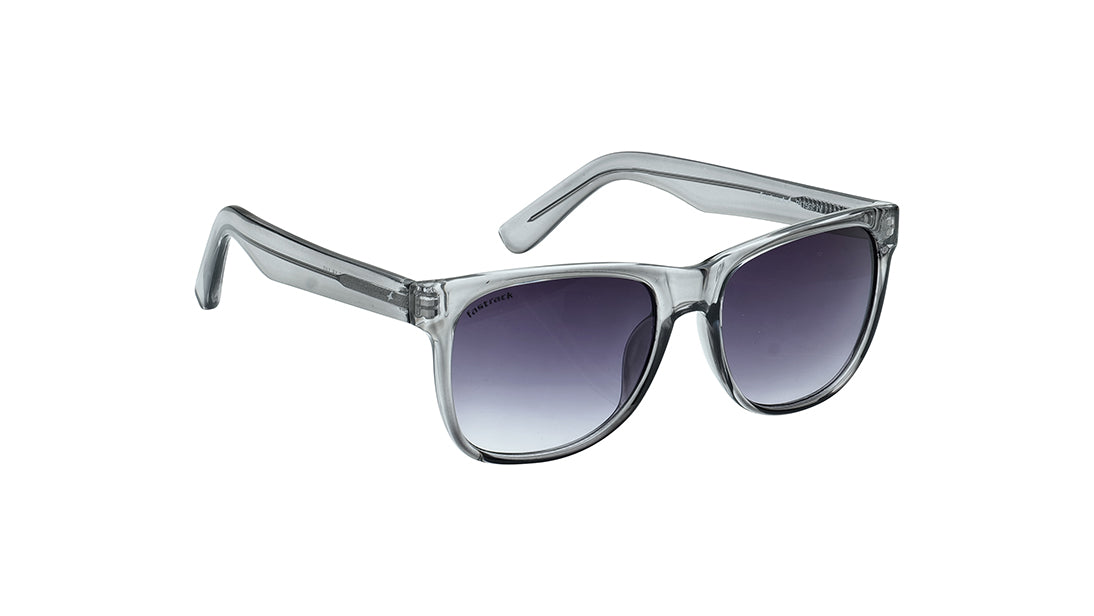 Grey Rectangle Rimmed Sunglasses(P475GY1V)