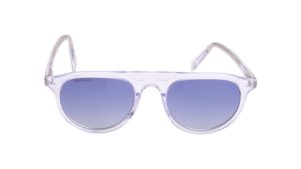 Blue Geometric Rimmed Sunglasses(P480BL1PV)