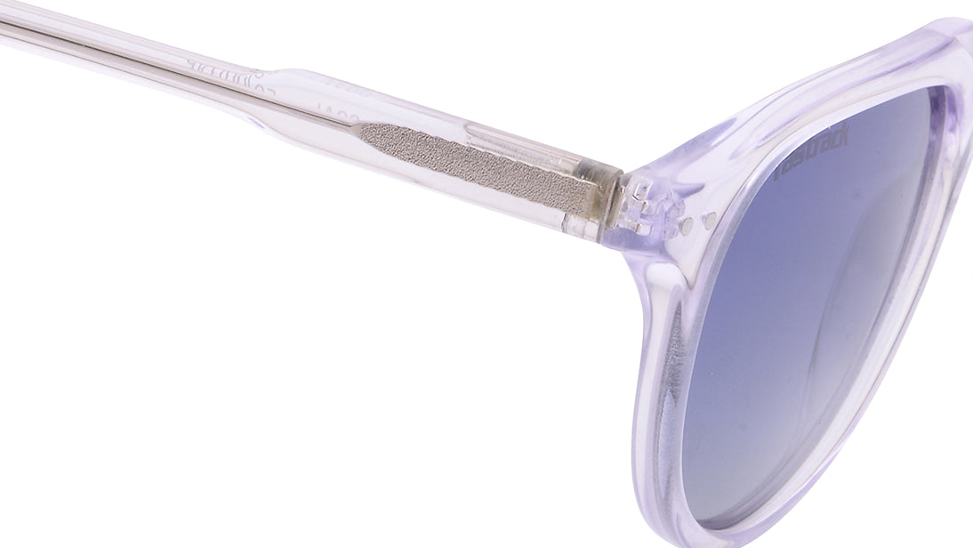 Blue Geometric Rimmed Sunglasses(P480BL1PV)