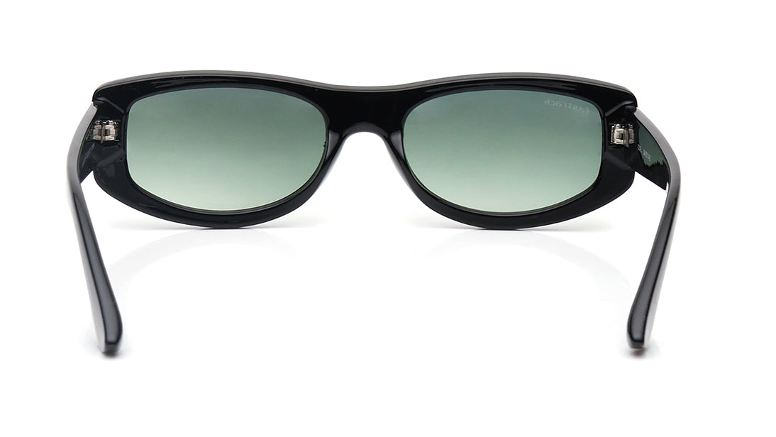 Green Oval Sunglasses for Women